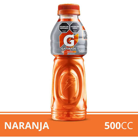 BEBIDAS GATORADE 500cc NARANJA